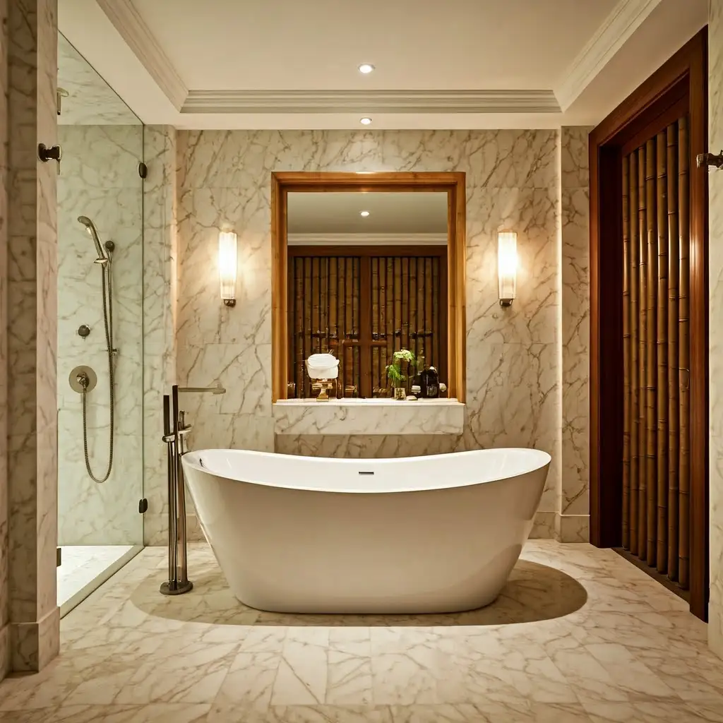 Image showcasing Spa Like Bath: 7 Essential Features for Your Luxury Bathroom